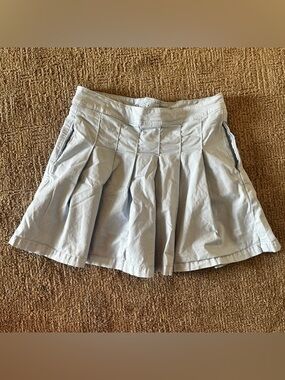 American Eagle Outfitters Light Blue Pleated Skirt
